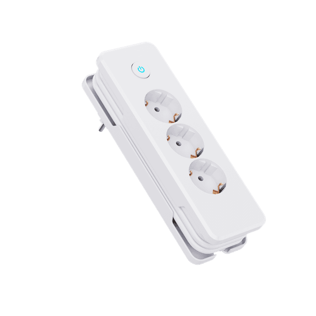 3-Way Power Strip with Retractable Cable – 1.5M MODEL E29