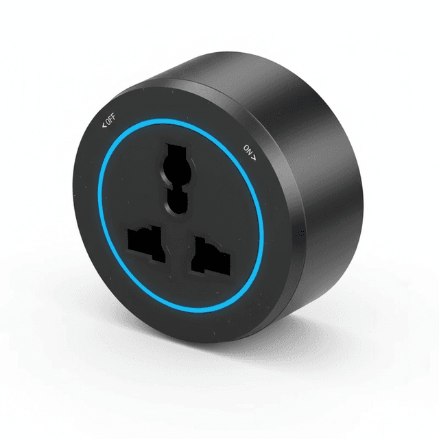 Magnetic MK Socket with Blue LED – Module Unit