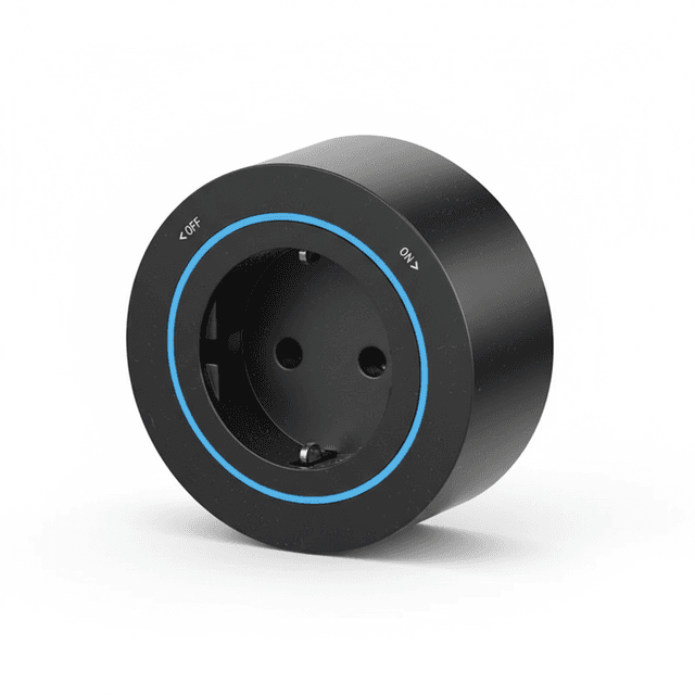 Magnetic Recessed Socket with Blue LED – Module Unit