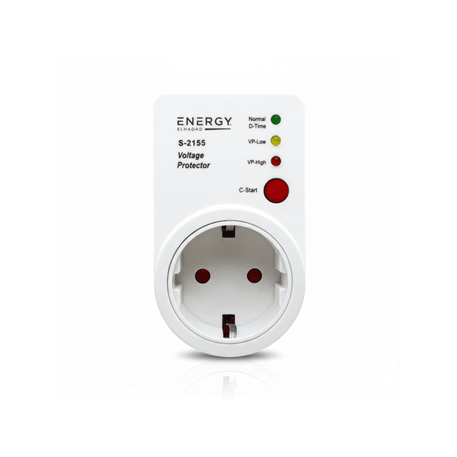 Voltage Protection Plug – 16A / 3500W – Automatic Voltage Cut-Off – Model S-2155
